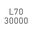 Lebensdauer L70: 30000h