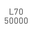 Lebensdauer L70: 50000h