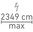 Max. Einspeisung: 2349 cm