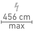 Max. Einspeisung: 456 cm